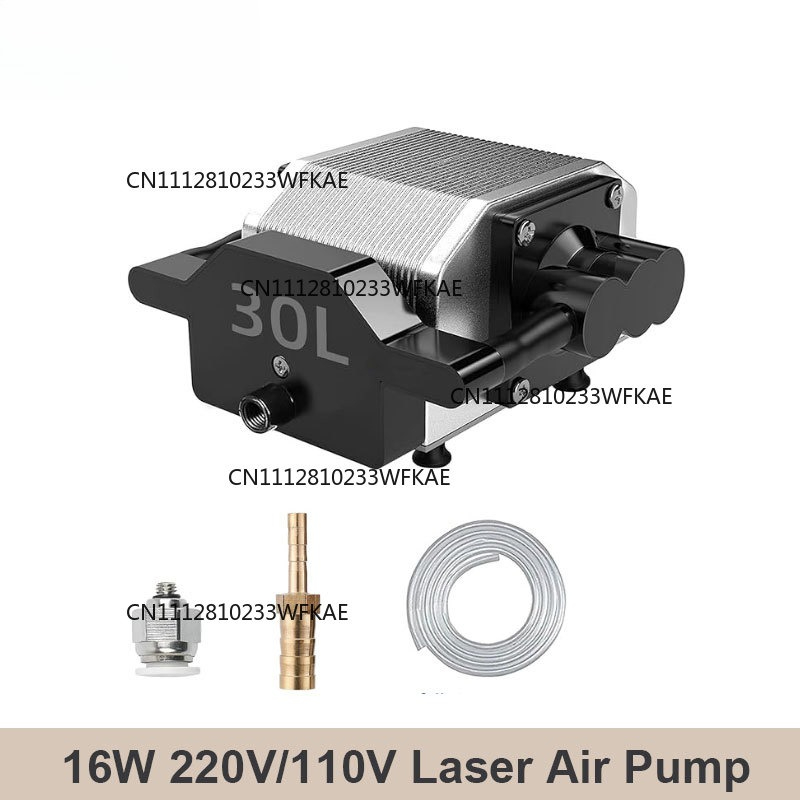 Air Assist Pump Laser - Pompa Bantuan Udara Laser 30L/Menit, Kit