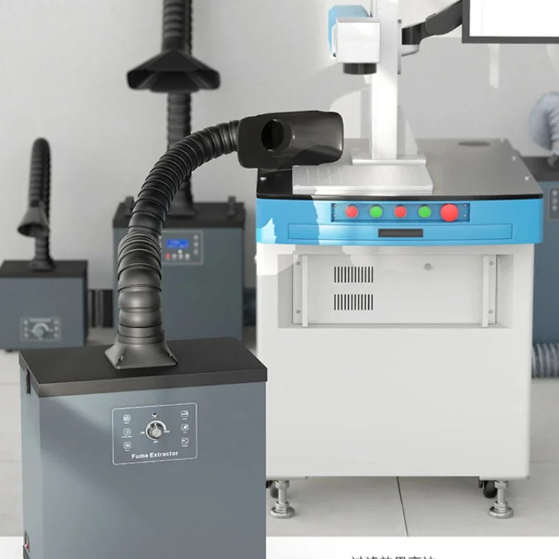 Industrial Laser Solder Iron - Pembersih asap industri, mesin penghisap asap
