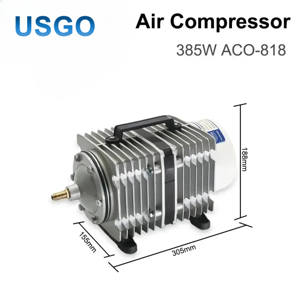 USGO ACO-818 385W Pompa Kompre - Air Assist Pump Laser ulasan dan harga