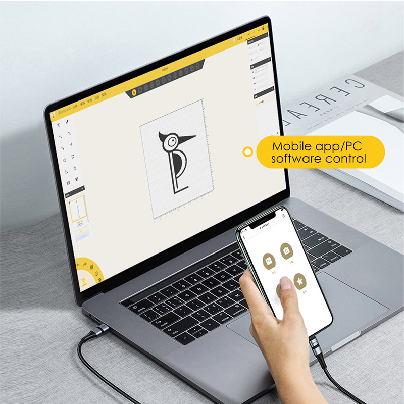 LASERPECKER alat ukir Laser, g - Laser Engraving Software ulasan dan harga