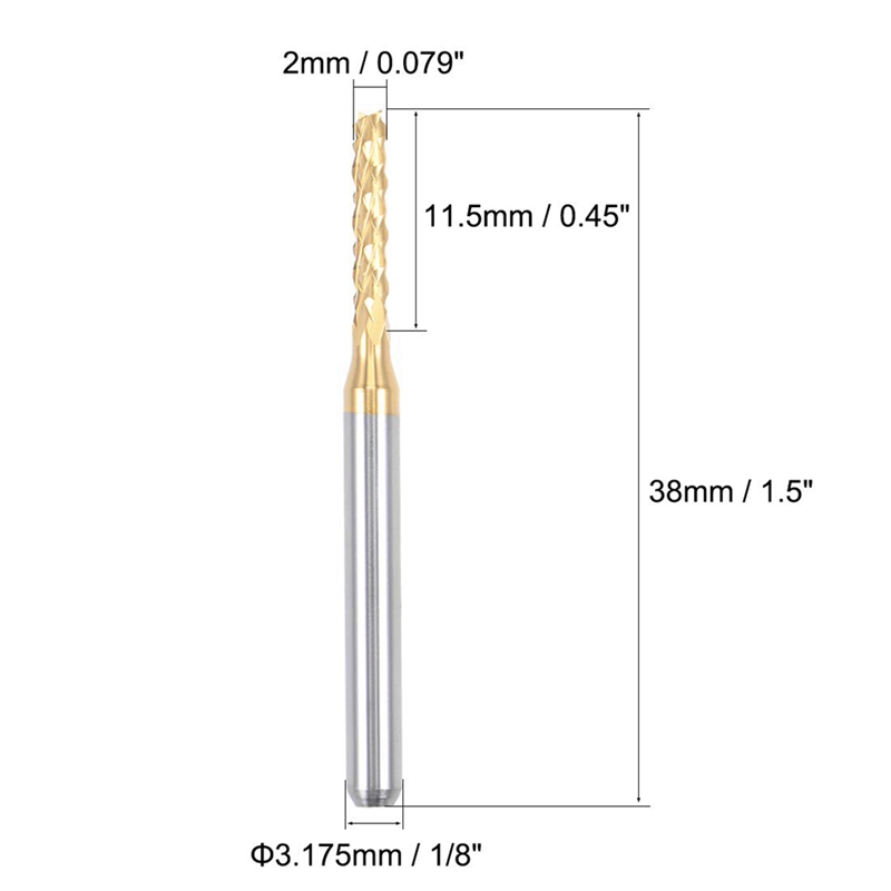 10 Buah Pemotong Pengukir Karb - Cnc Router Bit ulasan dan harga