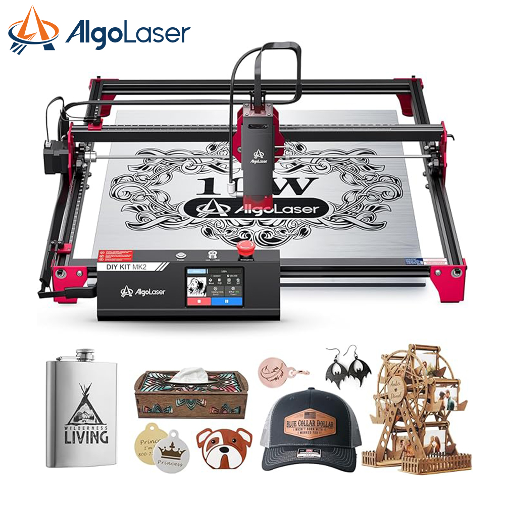 AlgoLaser mesin ukir Laser KIT - Rotary Axis Laser Engraver ulasan dan harga