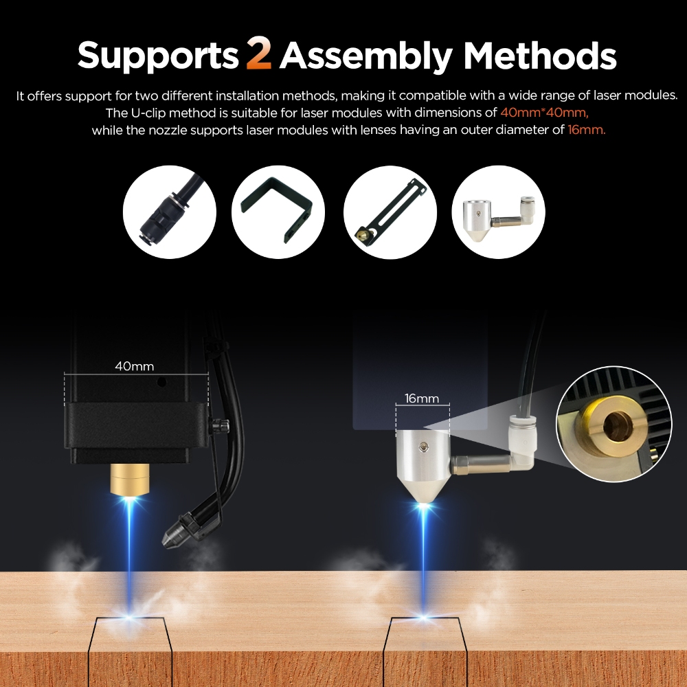 Pompa Bantuan Udara Laser ACME - Air Assist Pump Laser ulasan dan harga