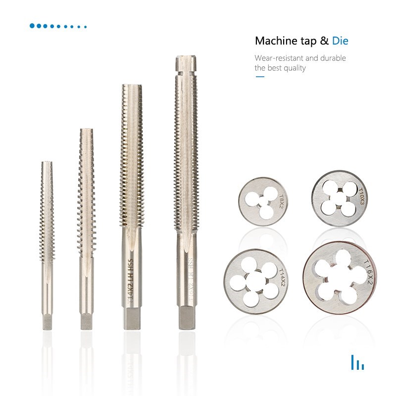HSS Set Tap & Die tangan kiri  - Cnc Router Bit ulasan dan harga