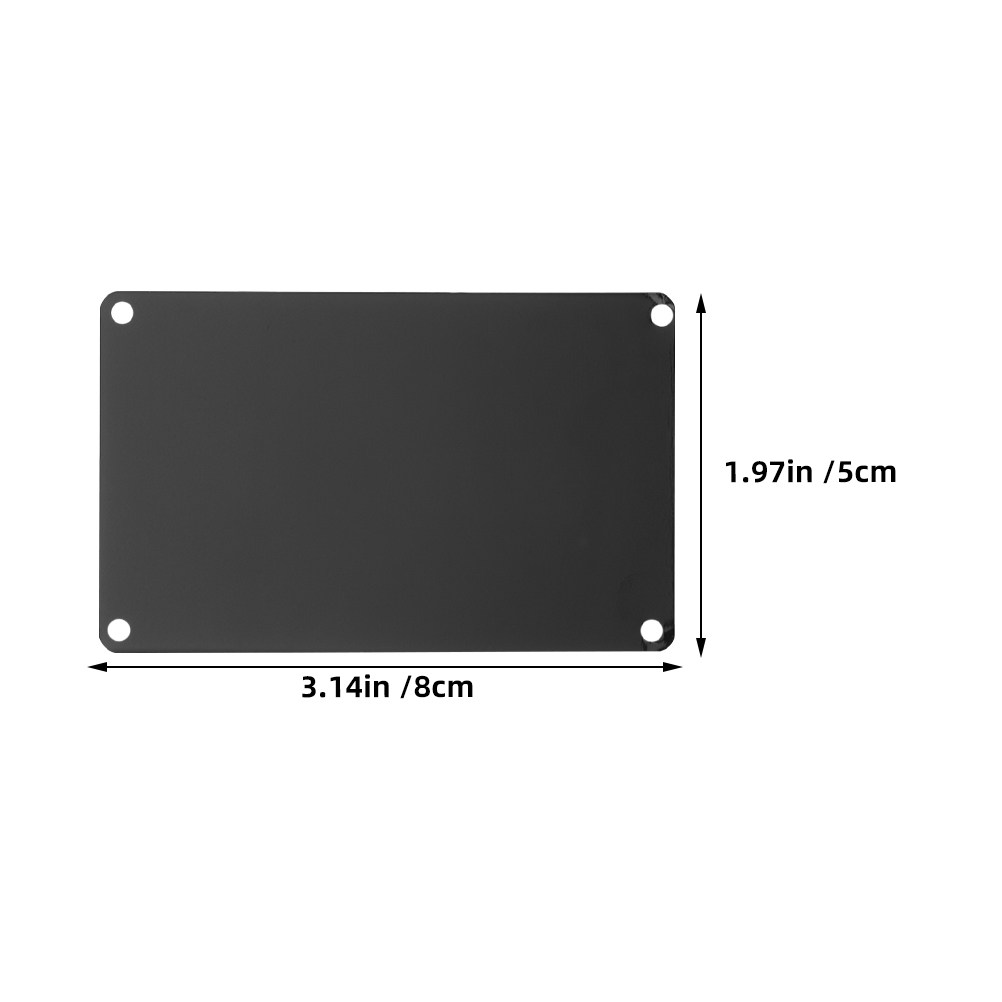 10 Buah Pelat Nama Aluminium K - Industrial Laser Engraver ulasan dan harga