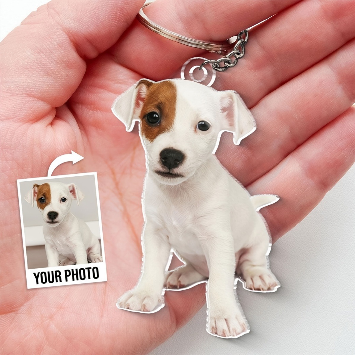 Gantungan Kunci Foto Berwarna- - Laser Engraving Software ulasan dan harga