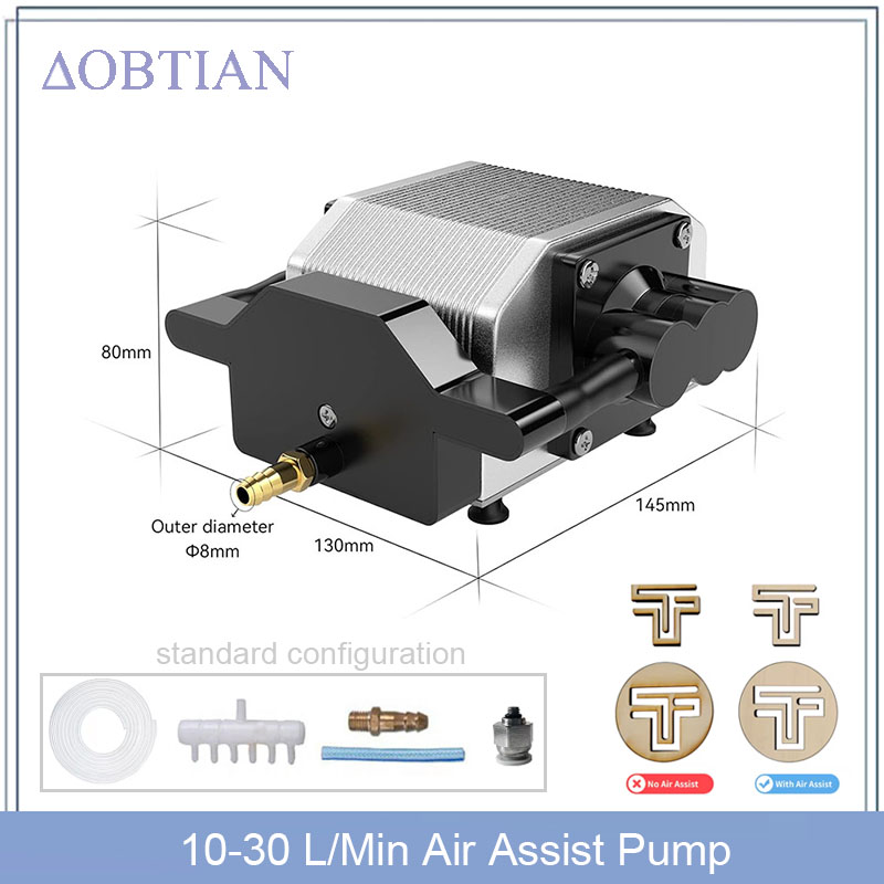AC110V 220V 30L/Min 16W Pompa  - Air Assist Pump Laser ulasan dan harga