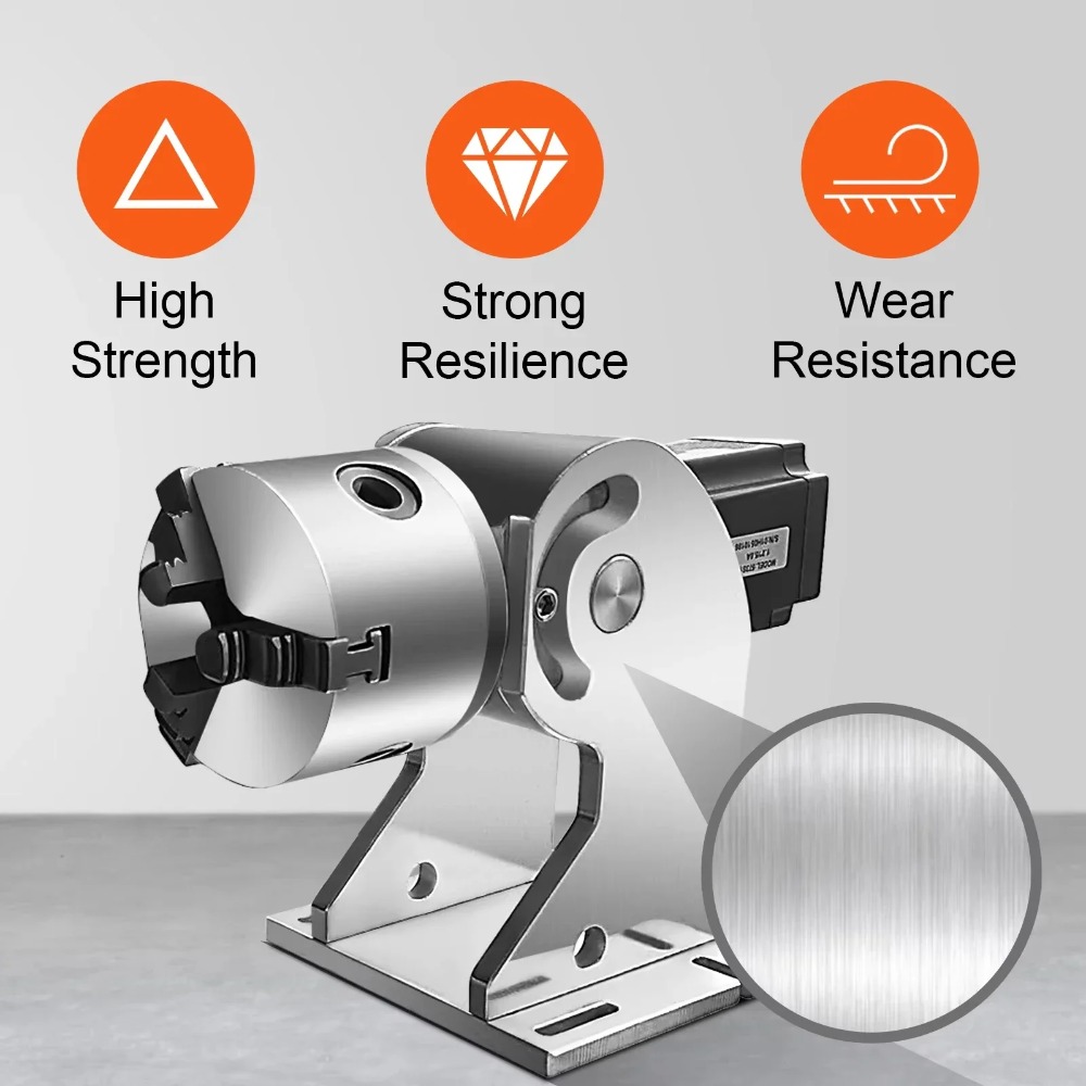 360 °   Aksesoris Sumbu Putar  - Rotary Axis Laser Engraver ulasan dan harga
