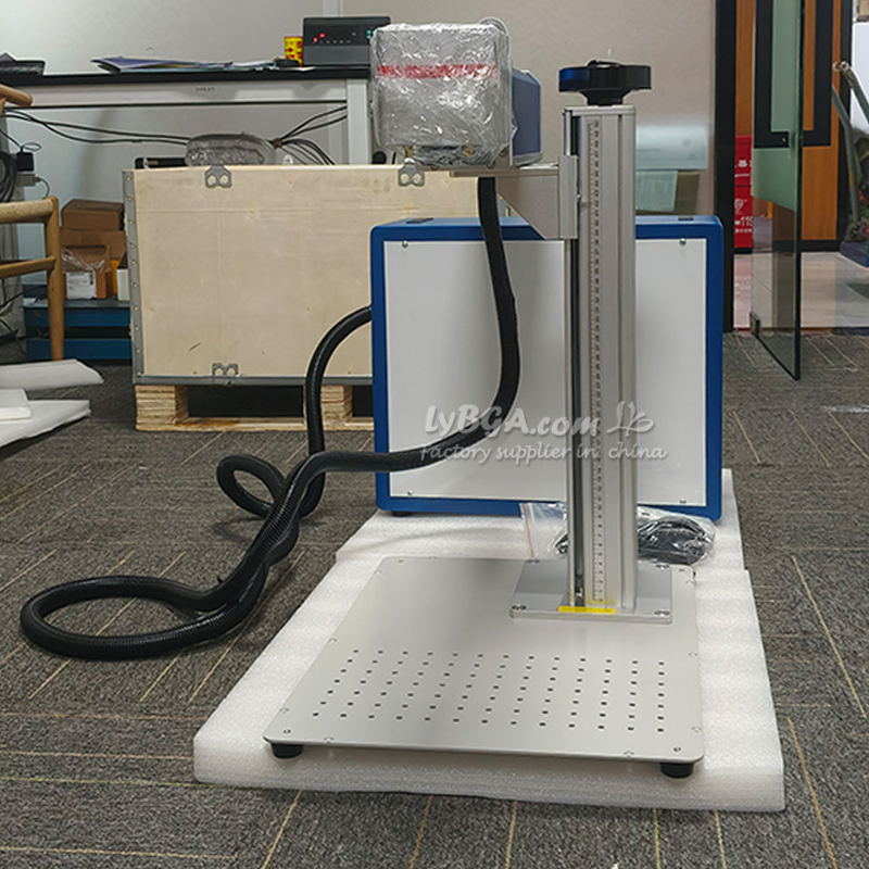 Mesin Penanda Logam Laser Fibe - Rotary Axis Laser Engraver ulasan dan harga