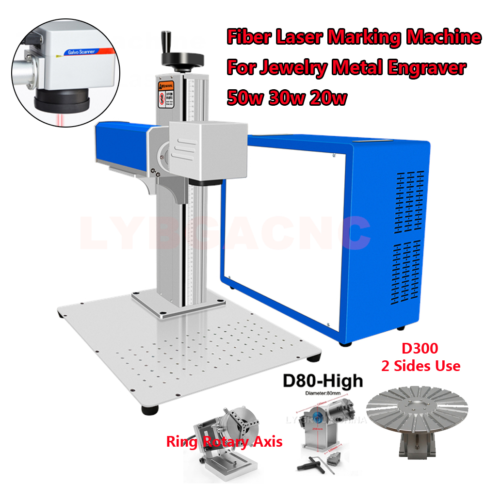 Mesin Penanda Logam Laser Fibe - Rotary Axis Laser Engraver ulasan dan harga